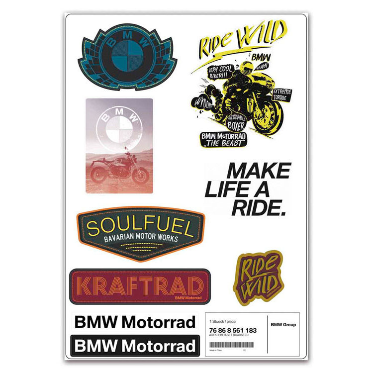 картинка Комплект наклеек BMW Motorrad Roadster от магазина bmw-orugunal.ru