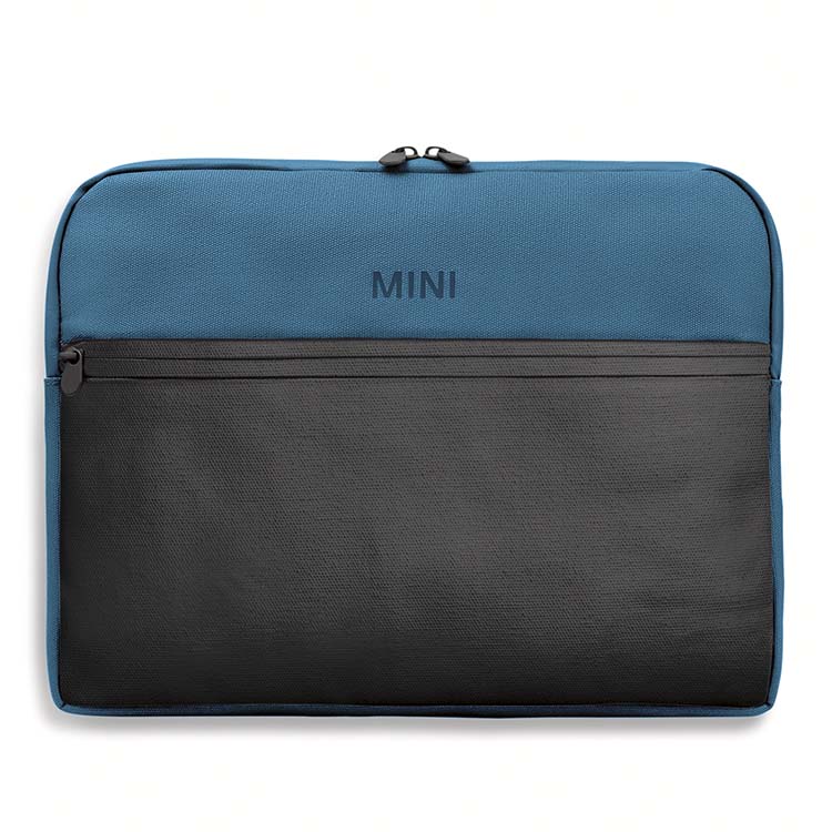 картинка Сумка для ноутбука MINI Colour Block Laptop Sleeve, White, Red, Blue от магазина bmw-orugunal.ru
