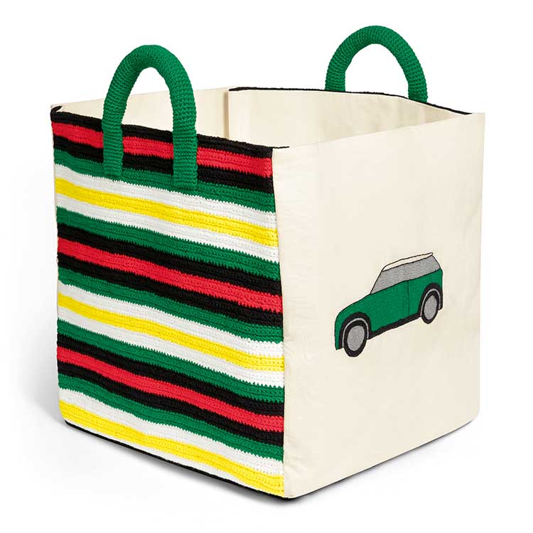 картинка Мешок для игрушек MINI Striped, Multicolor от магазина bmw-orugunal.ru